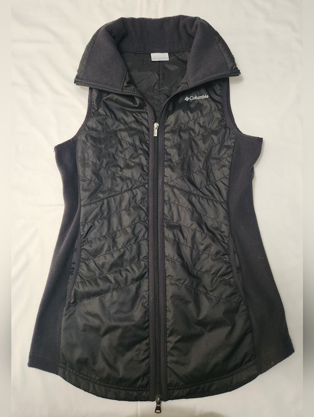 COLUMBIA MIX IT AROUND WOMEN VEST COLOR BLACK SIZE SMALL